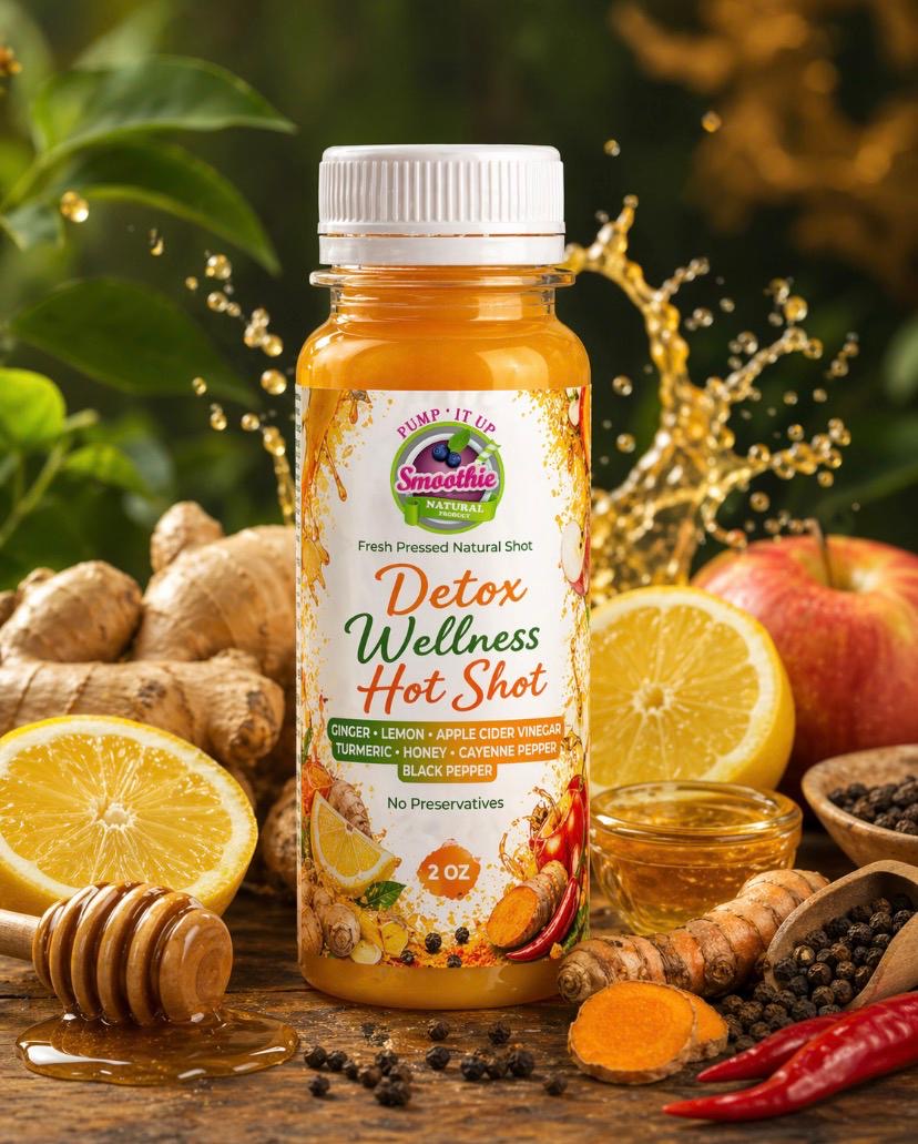 Detox Wellness Hot Shot - 2oz