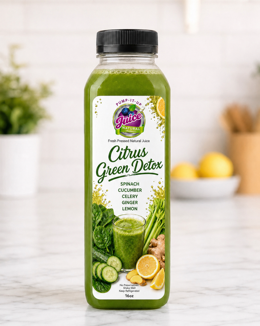 Citrus Green Detox - 16 oz