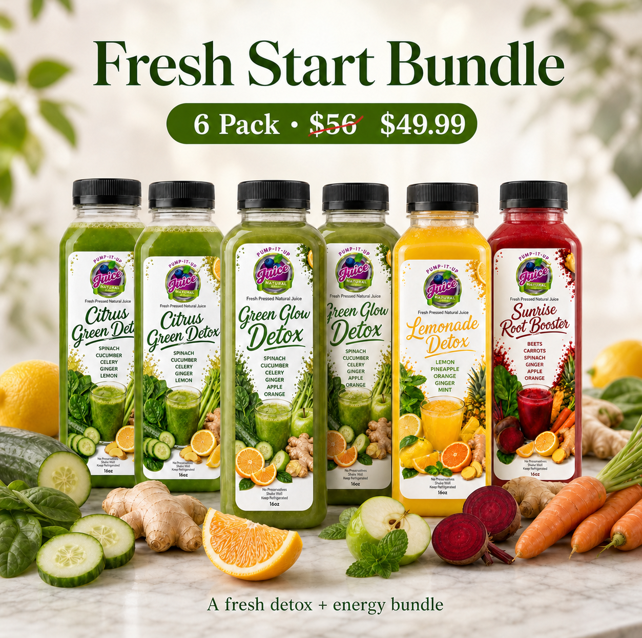 Fresh Start Bundle — 6 Pack